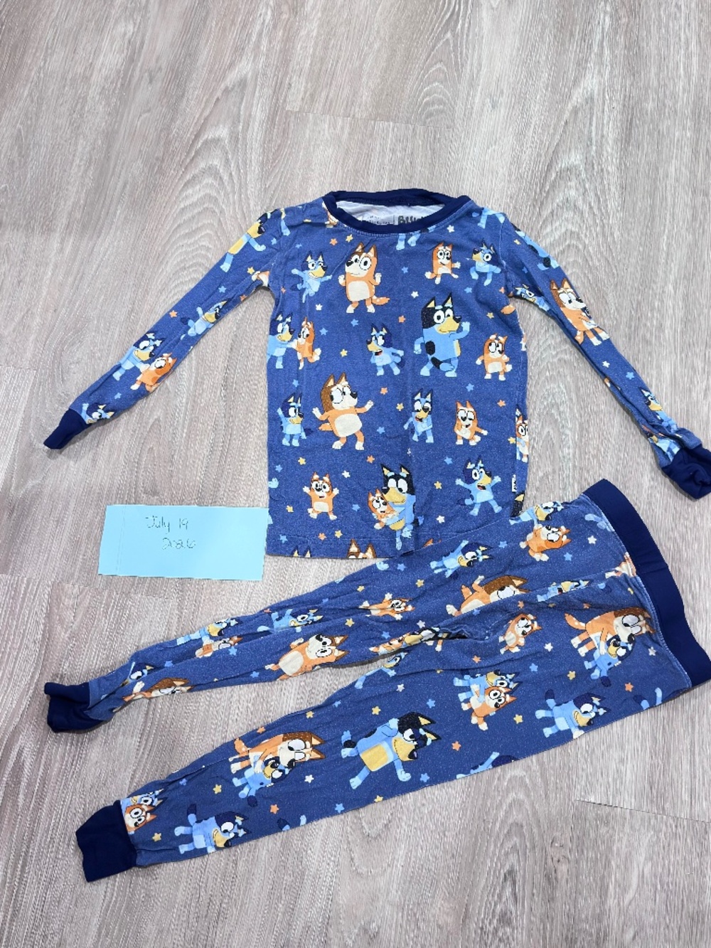 Little Sleepies Bluey Dance Mode Pajamas
